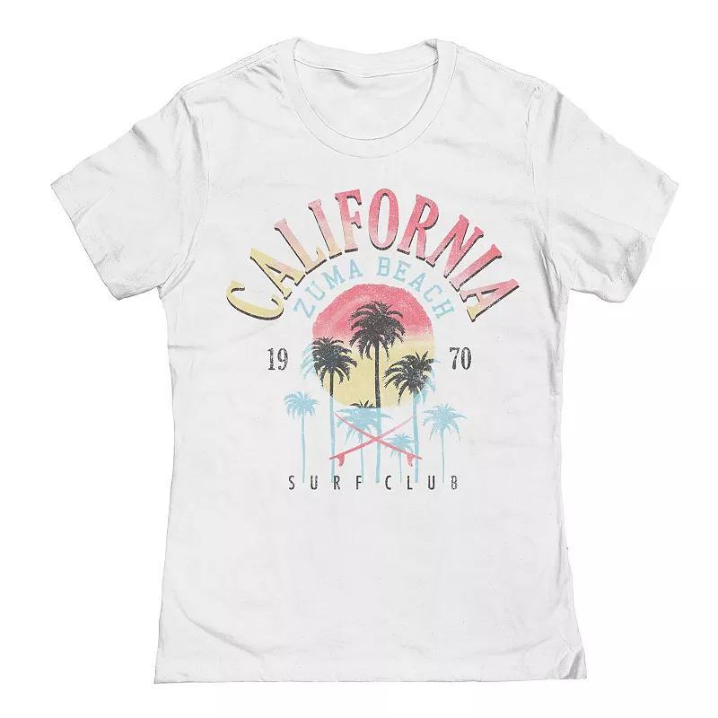 Juniors / Womens Zuma Beach Graphic Tee, Girls Product Image