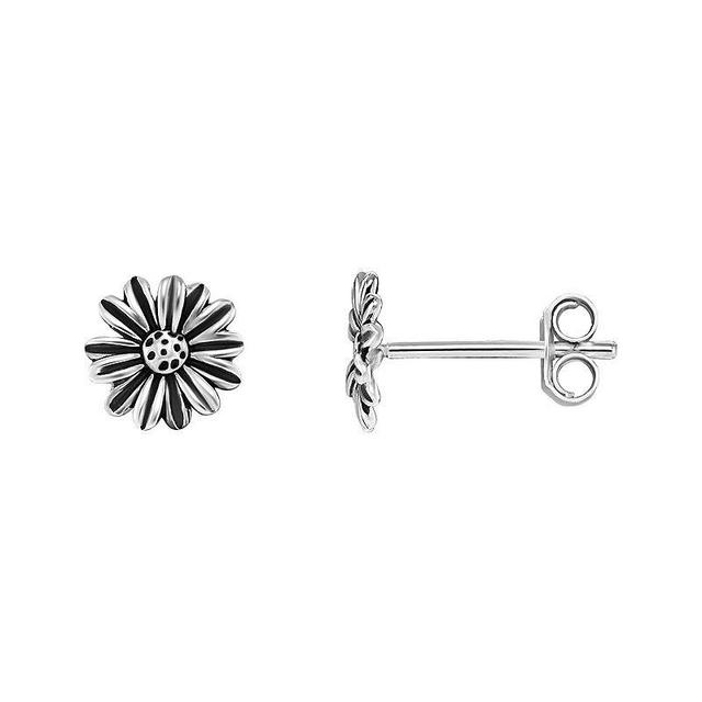 PRIMROSE Sterling Silver Flower Stud Earrings, Womens Product Image