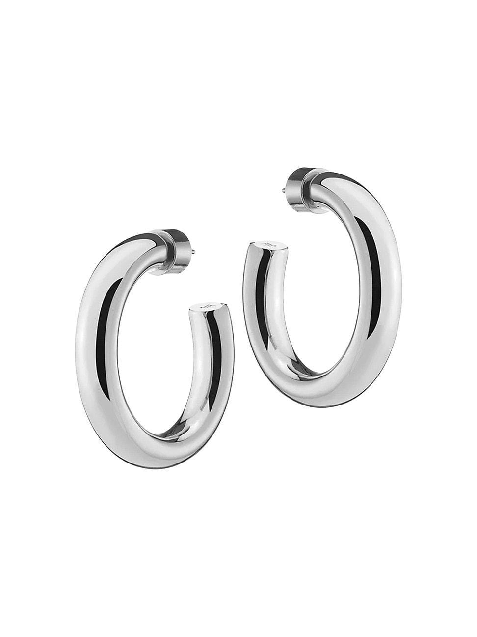 Womens Samira 10K-Gold-Plated Mini Hoop Earrings Product Image