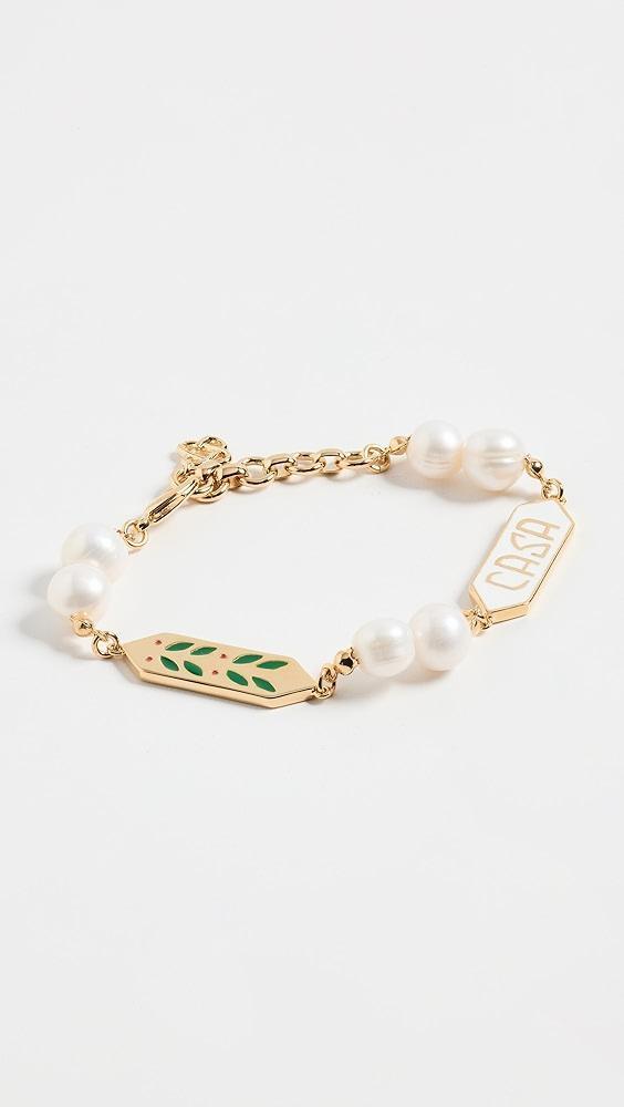 Casablanca Laurel Pearl Bracelet | Shopbop Product Image