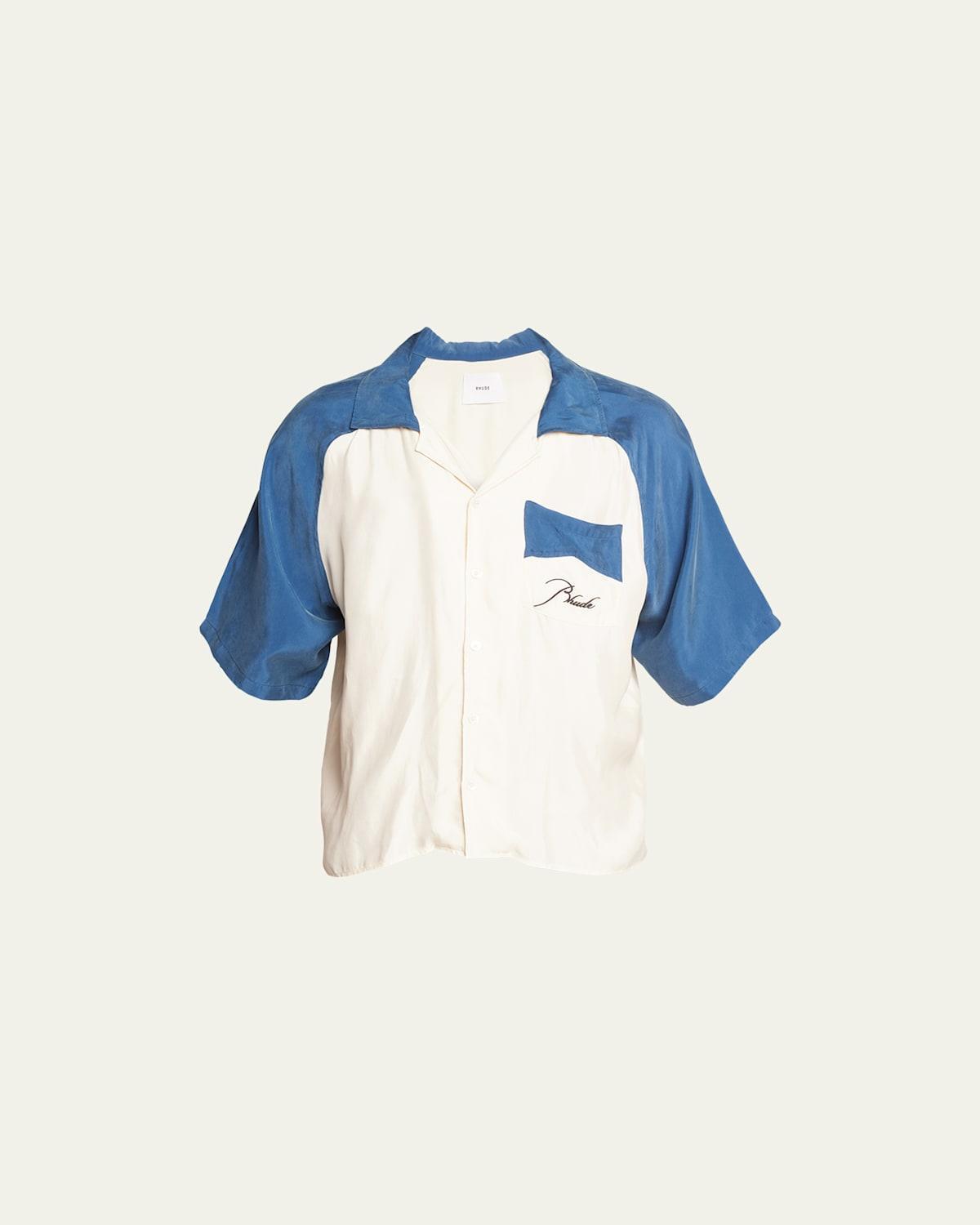 Mens Raglan Camp Shirt Product Image