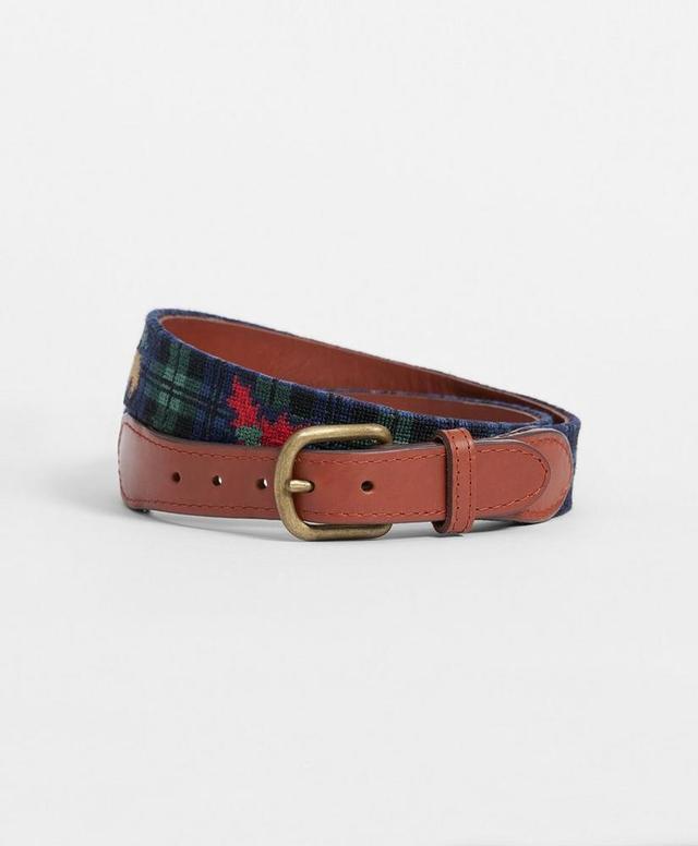 Smathers & Branson Needlepoint Golden Fleece® Holiday Belt Product Image