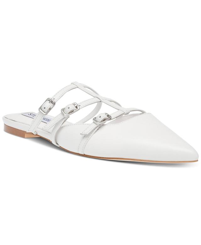 Steve Madden Womens Shatter Pointed-Toe Mule Flats Product Image