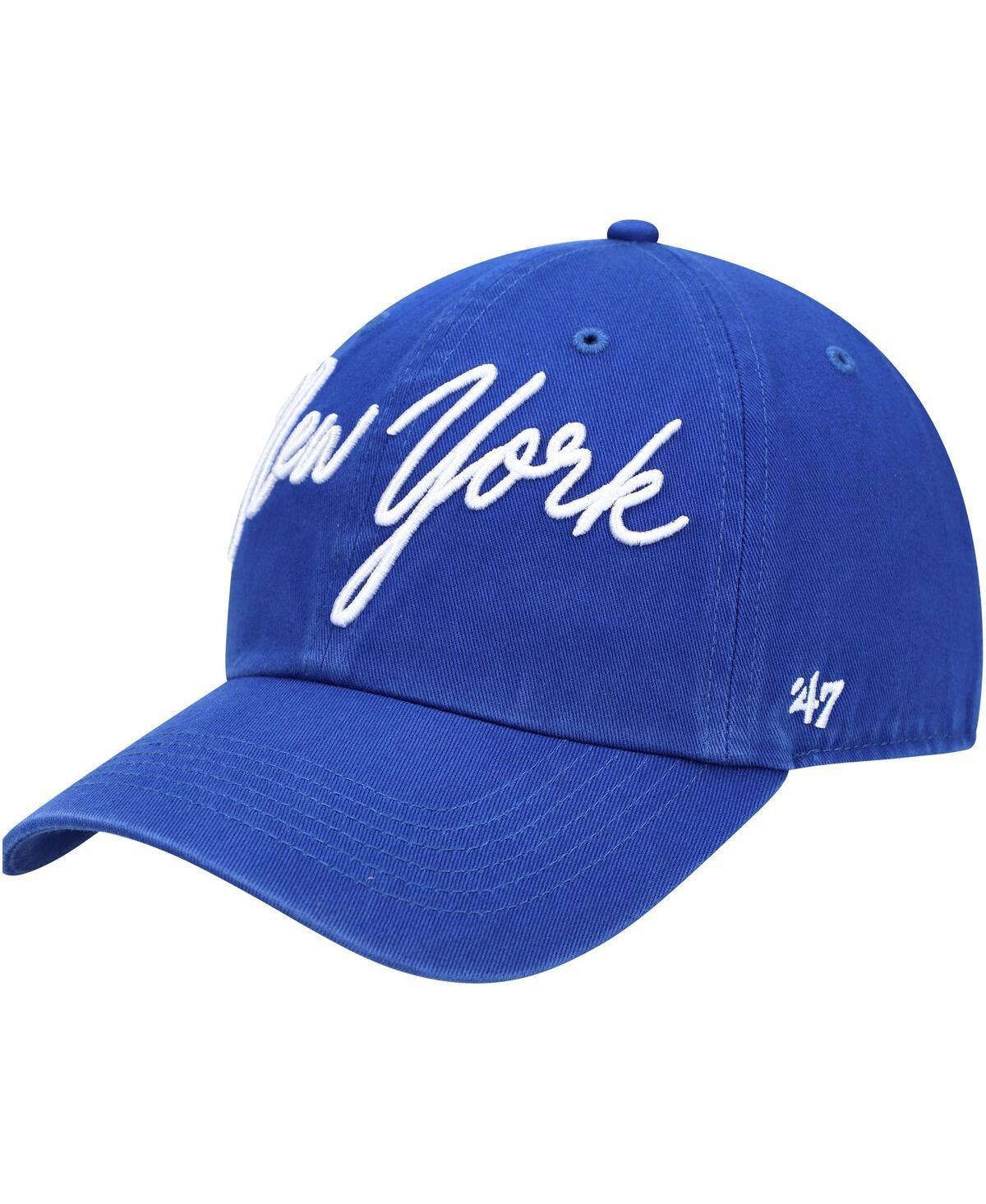 Womens 47 Royal New York Giants Vocal Clean Up Adjustable Hat Product Image