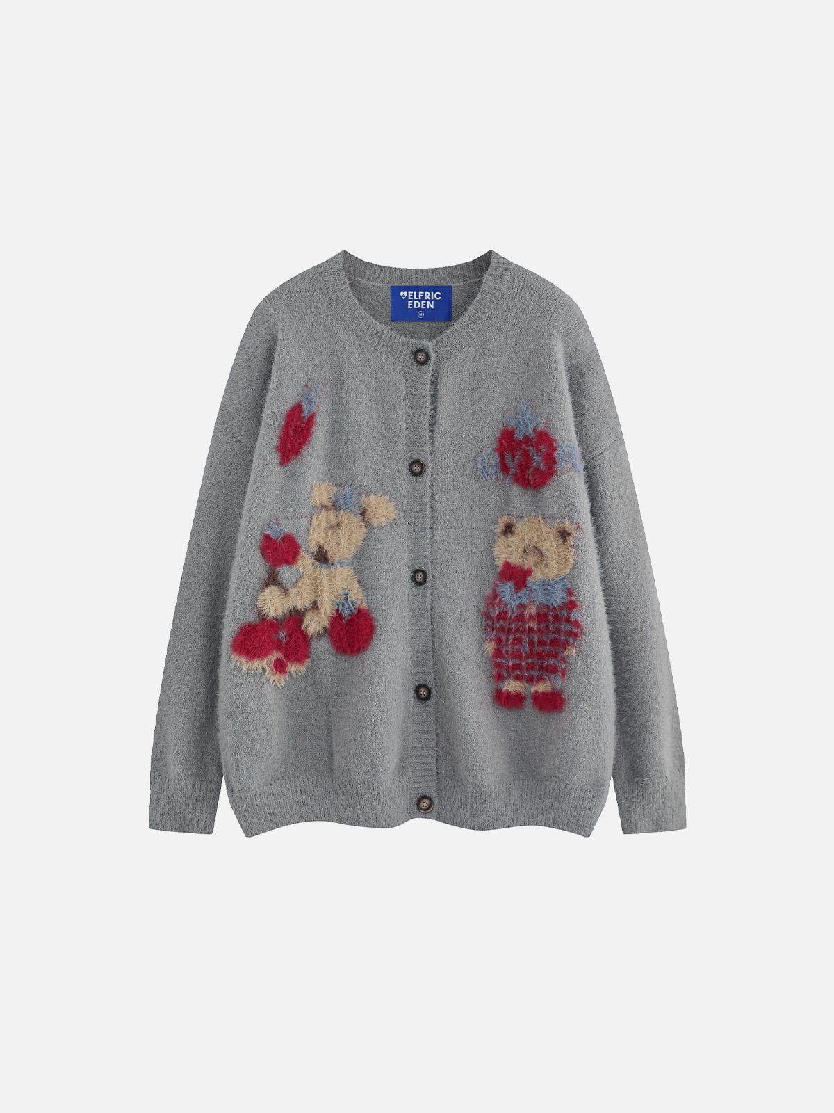 Aelfric Eden Christmas Graphic Cardigan Female Product Image