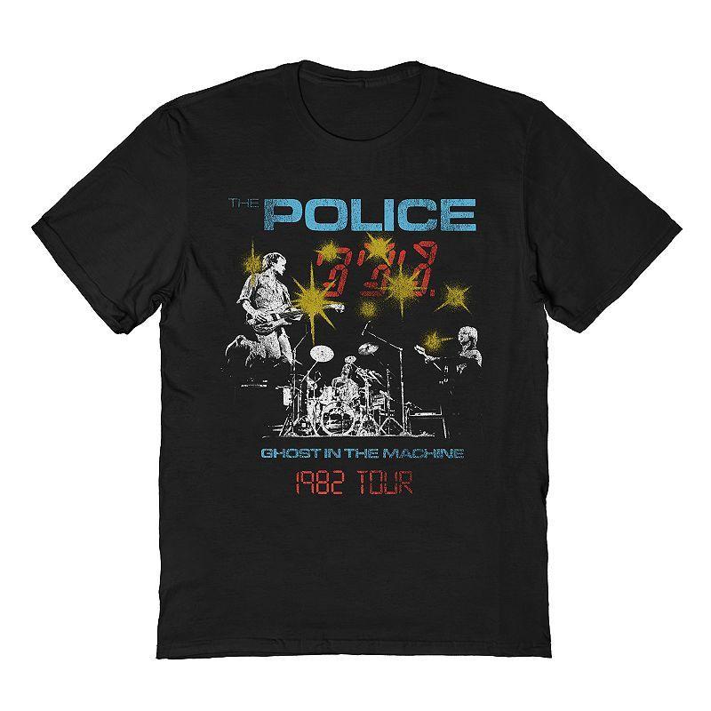 Mens The Police Tee Black Product Image