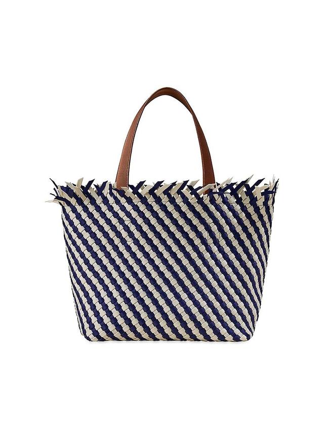 Womens Havana Medium Stripe Tote Bag Product Image