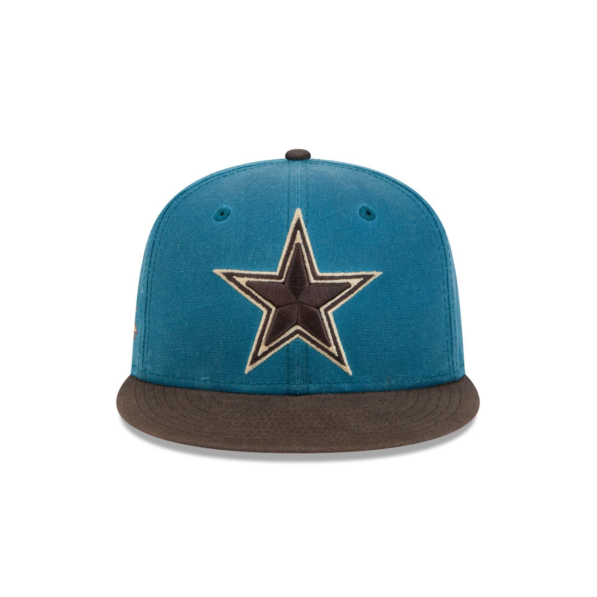 Dallas Cowboys Indigo 59FIFTY Fitted Hat Male Product Image