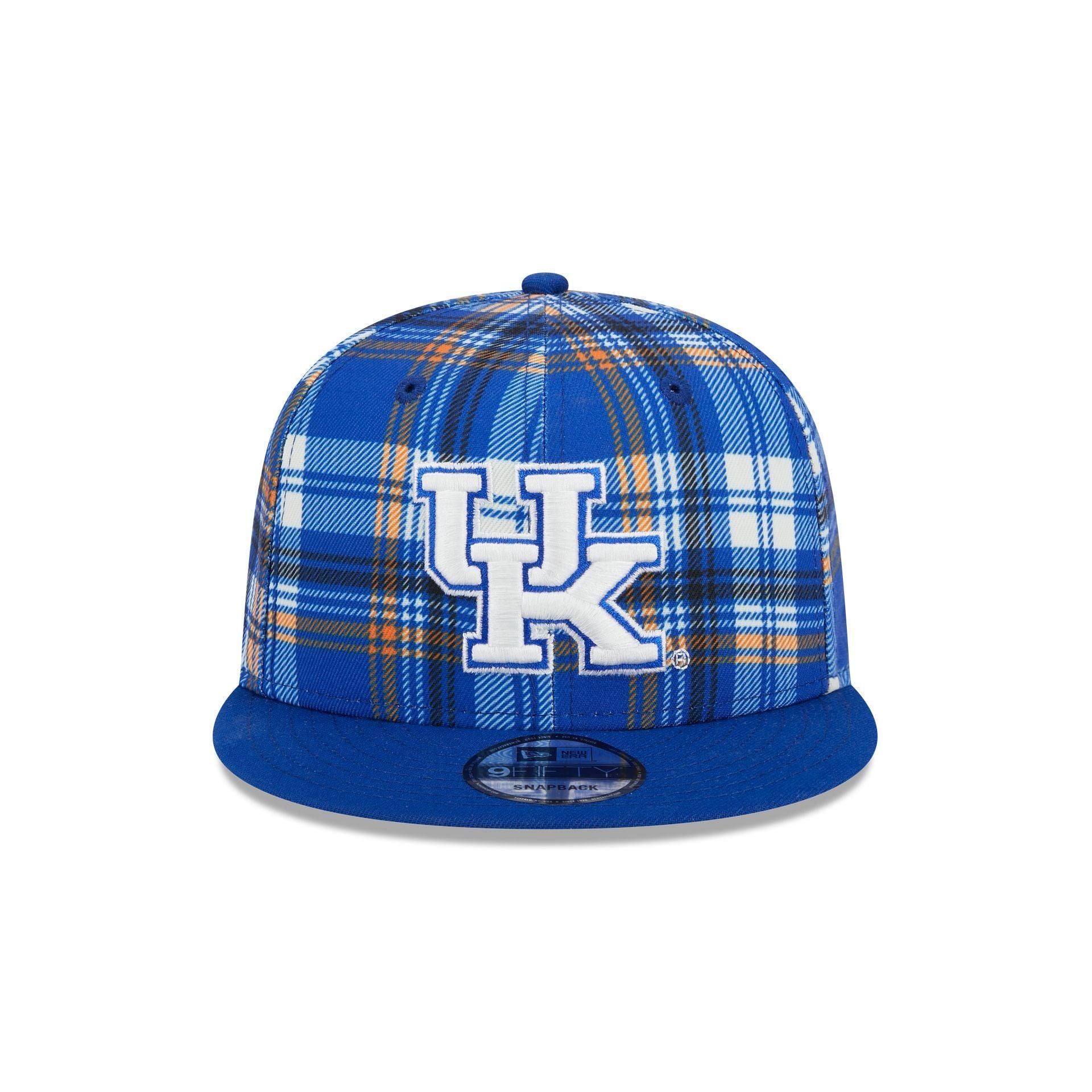 Kentucky Wildcats Plaid 9FIFTY Snapback Hat Male Product Image