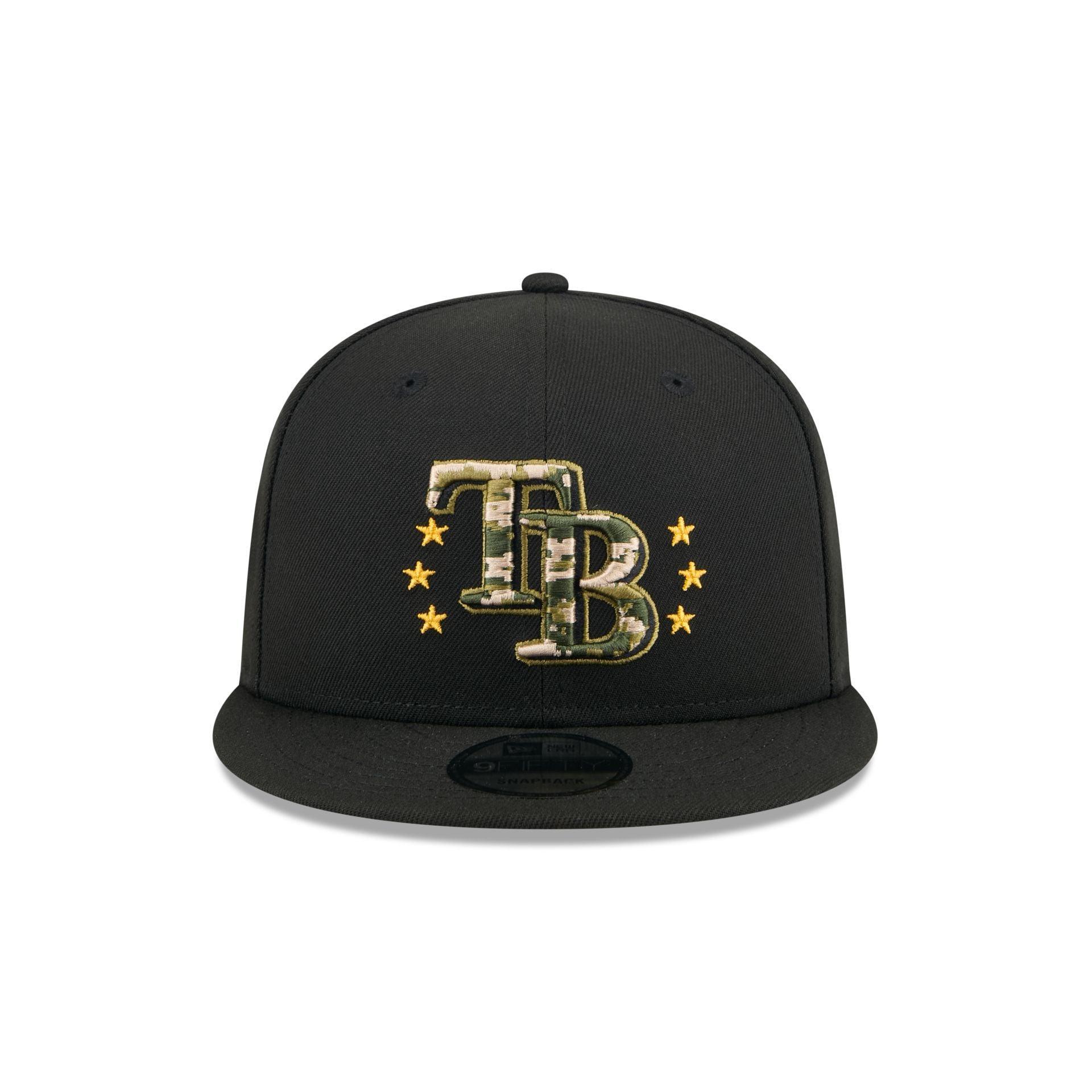 Tampa Bay Rays Armed Forces Day 2024 9FIFTY Snapback Hat Male Product Image