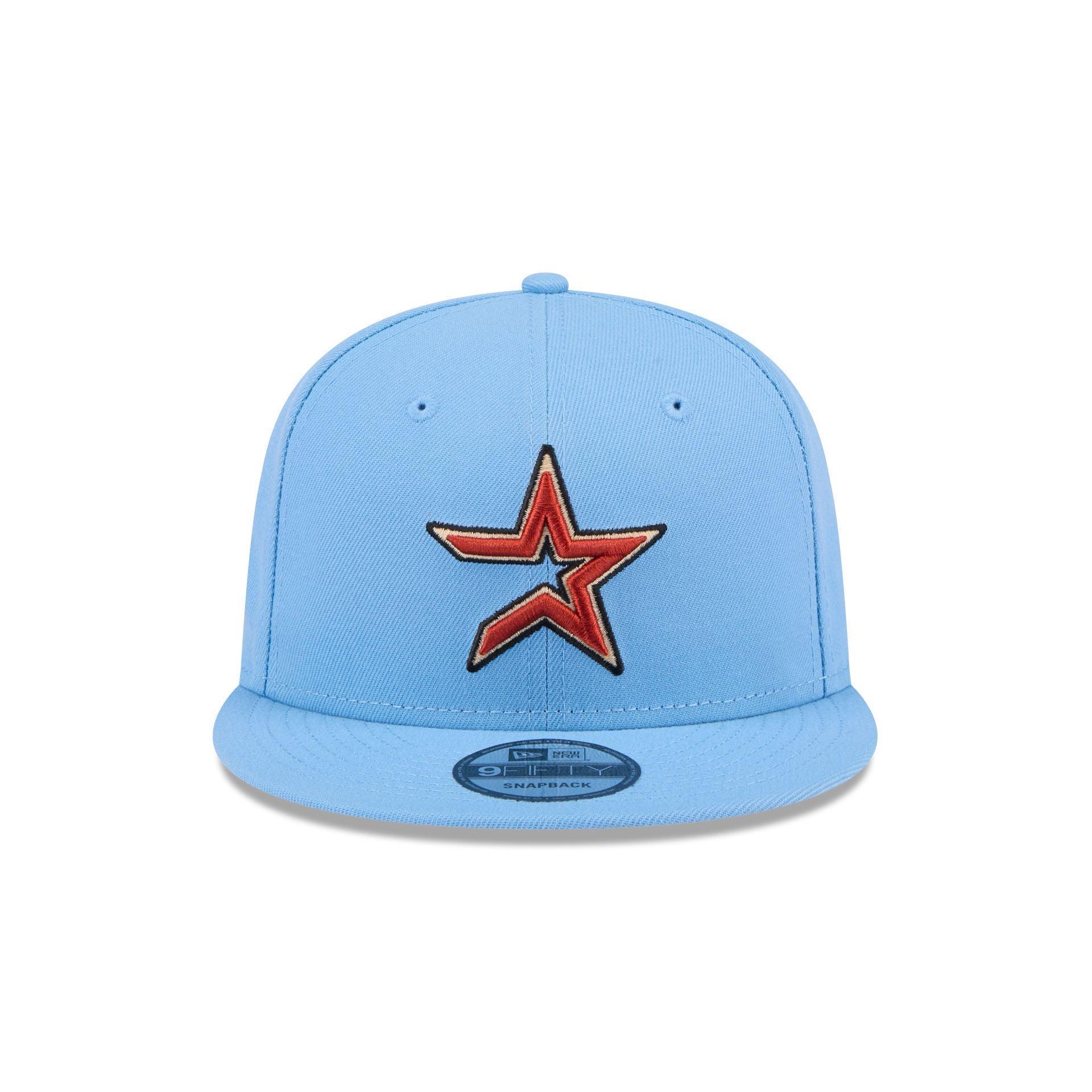 Houston Astros Sky Blue 9FIFTY Snapback Hat Male Product Image