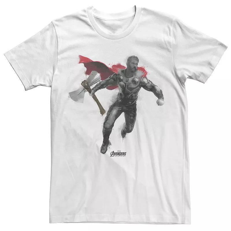 Mens Marvel Avengers Endgame Thor Spray Paint Tee Product Image