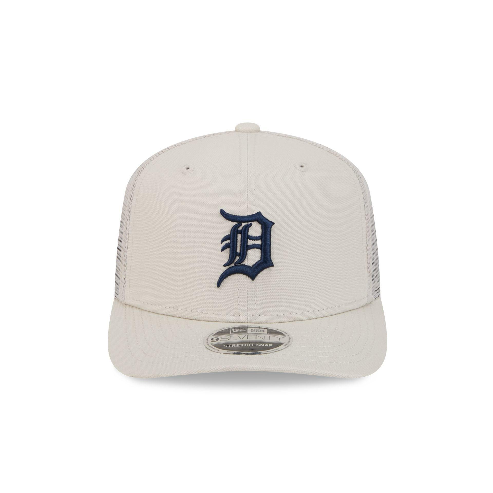 Detroit Tigers Canvas 9SEVENTY Trucker Hat Male Product Image