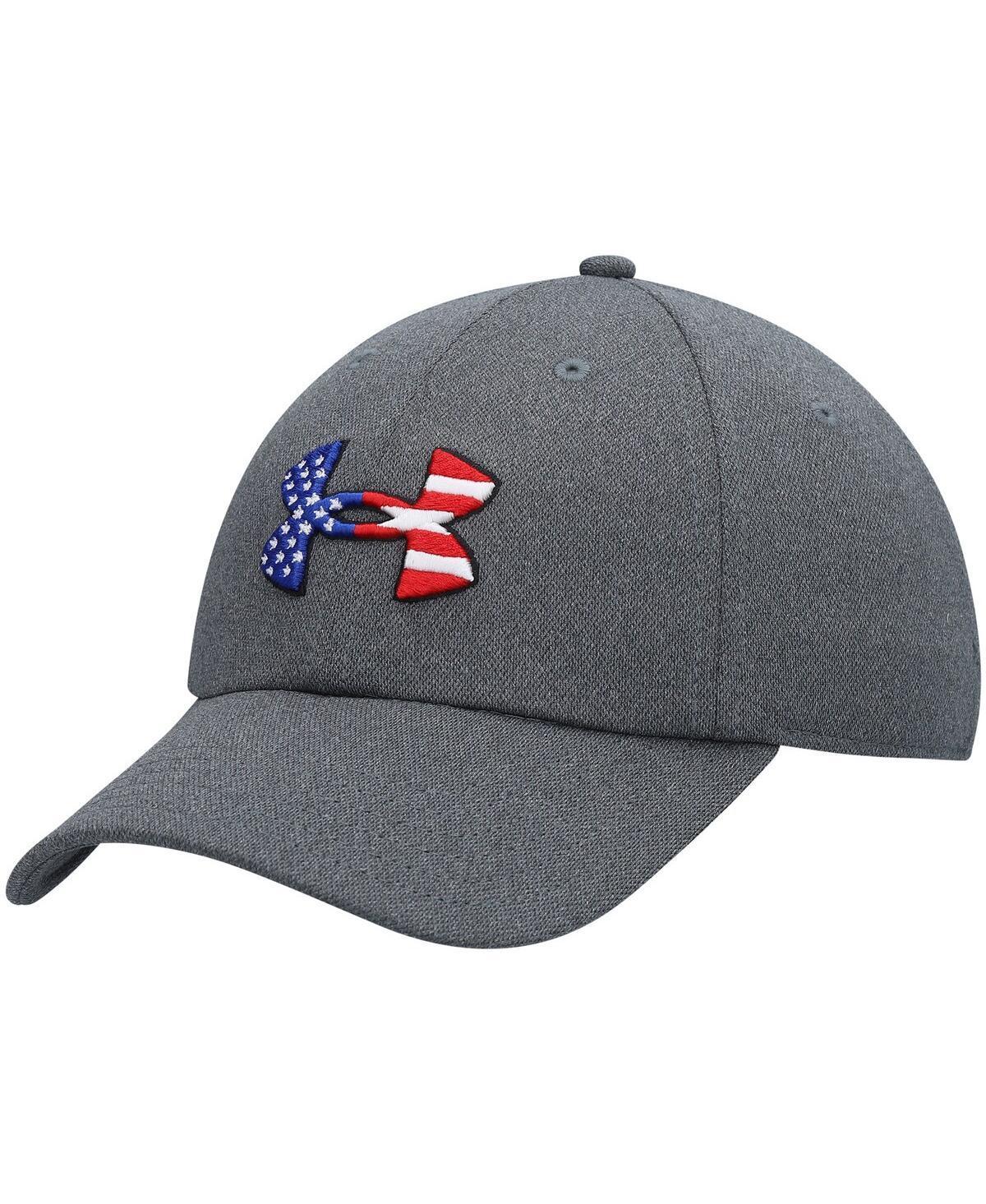 Mens Under Armour Graphite Freedom Blitzing Adjustable Hat Product Image