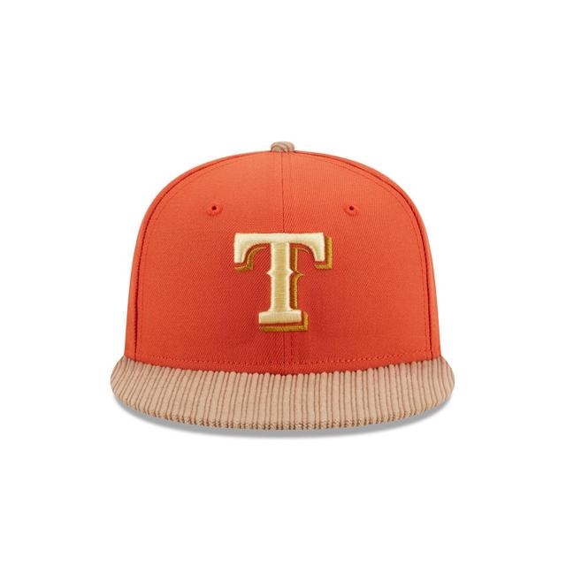 Texas Rangers Autumn Wheat 9FIFTY Snapback Hat Male Product Image