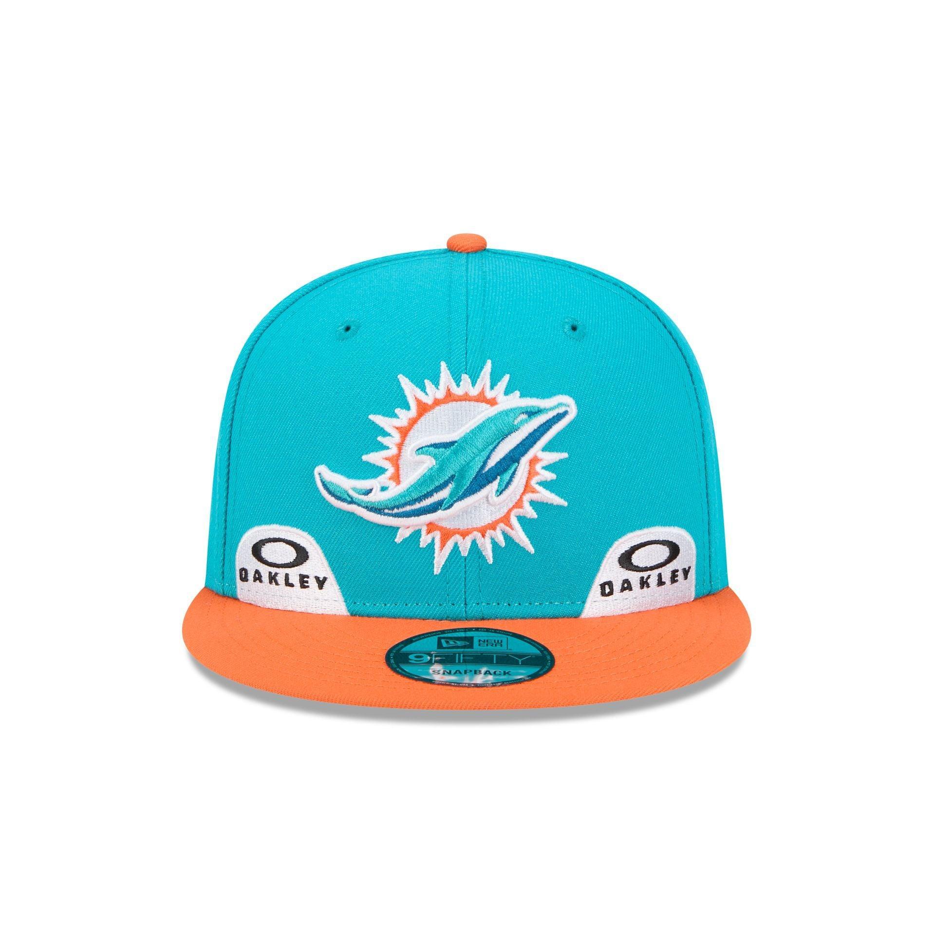 Oakley x Miami Dolphins 9FIFTY Snapback Hat Male Product Image