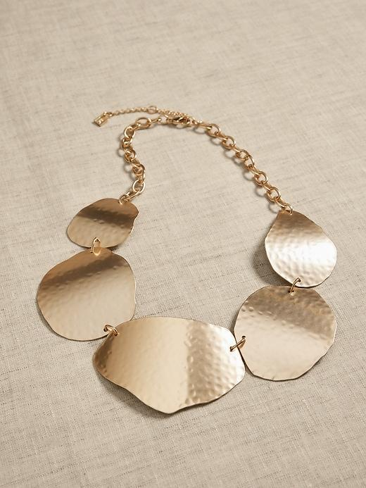 Organic Shape Statement Necklace Product Image