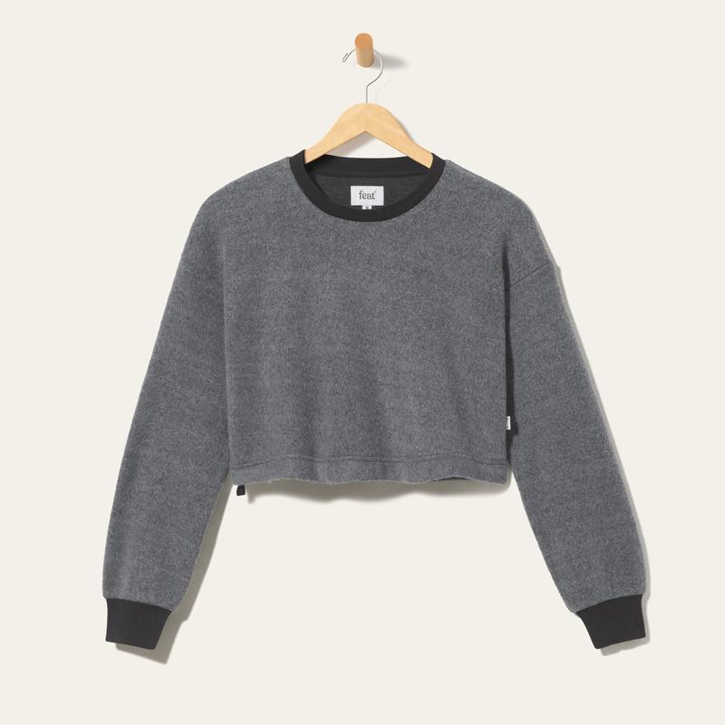 Women's BlanketBlend™ Cropped Crewneck Product Image