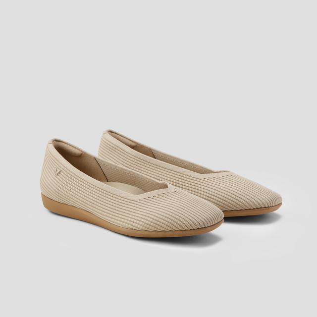 Lightweight Square-Toe V-Cut Flats (Margot Walker) Product Image