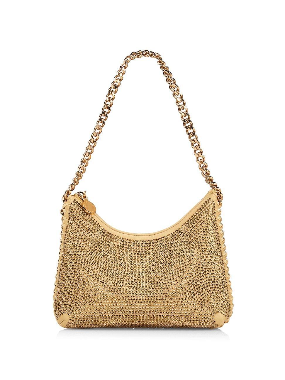 Womens Mini Falabella Crystal Shoulder Bag Product Image