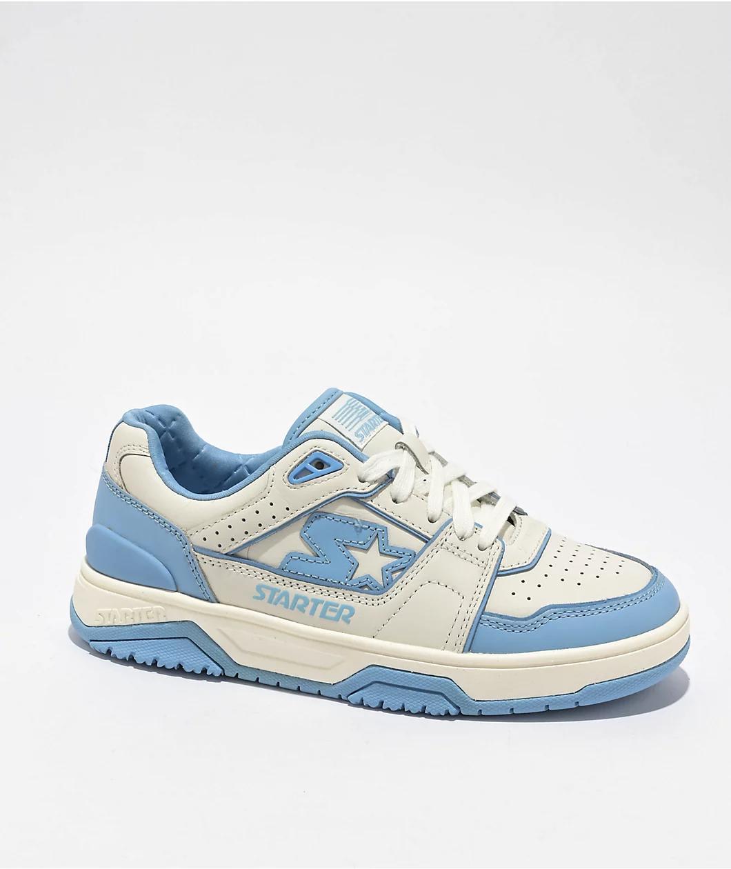 Starter Fast Break White & Blue Shoes Product Image