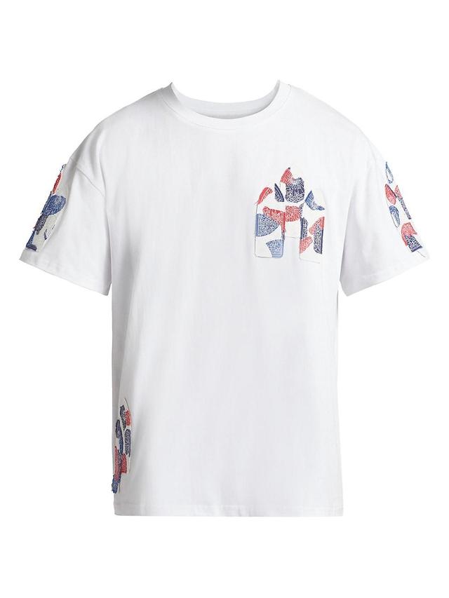 Mens Glory Window Abstract Cotton Jersey T-Shirt Product Image