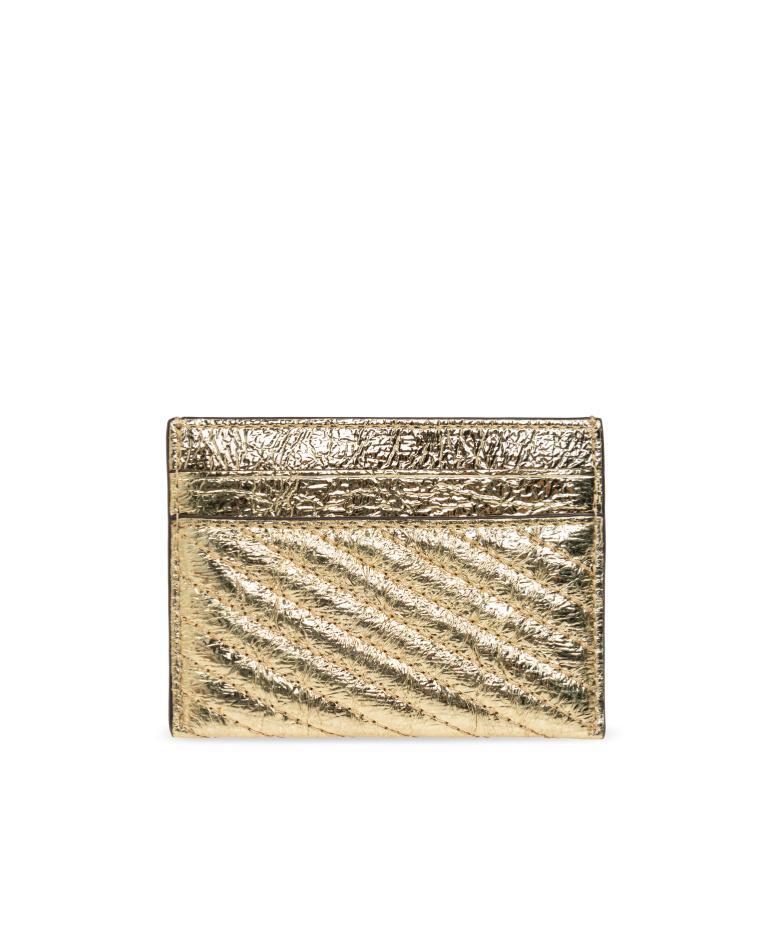 TORY BURCH Kira Card Holder In Golden Product Image