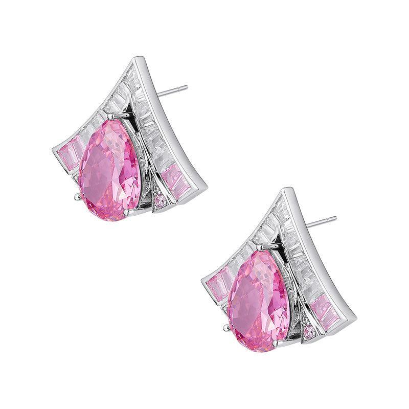 Brigette Earrings (Pink) (Final Sale) Product Image