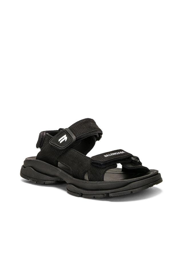 Balenciaga - Tourist Strap Sandals - Black - IT 39 - Moda Operandi Product Image