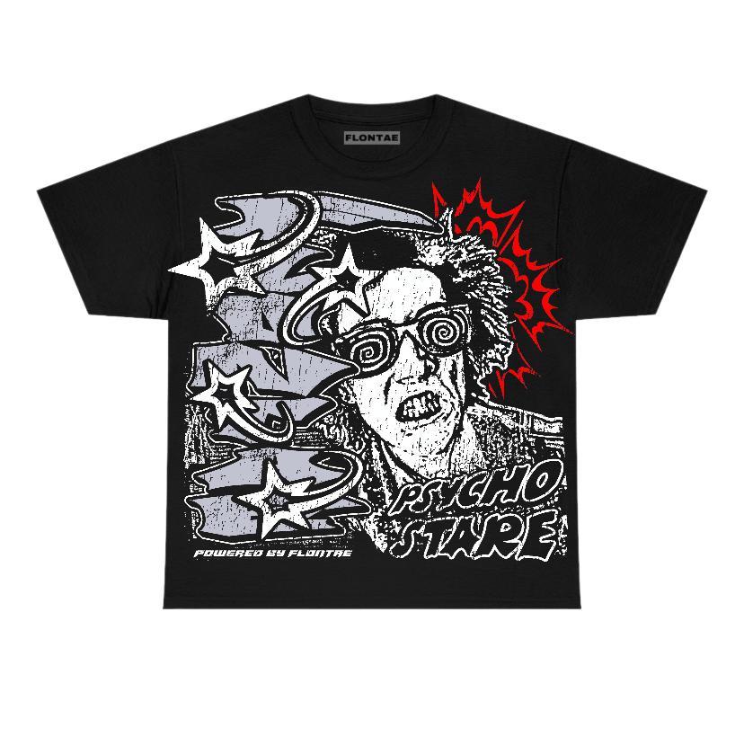 Black Cement 3s Flontae T-Shirt Stare Graphic Product Image