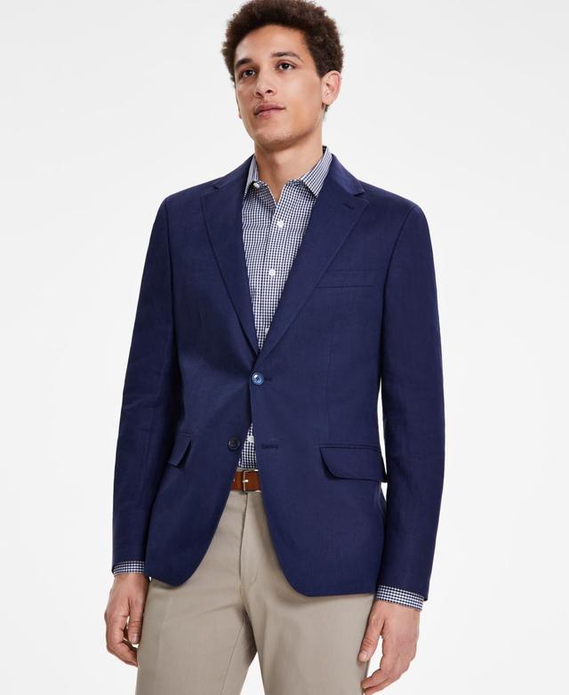 Tommy Hilfiger Mens Modern-Fit Linen Sport Coat Product Image