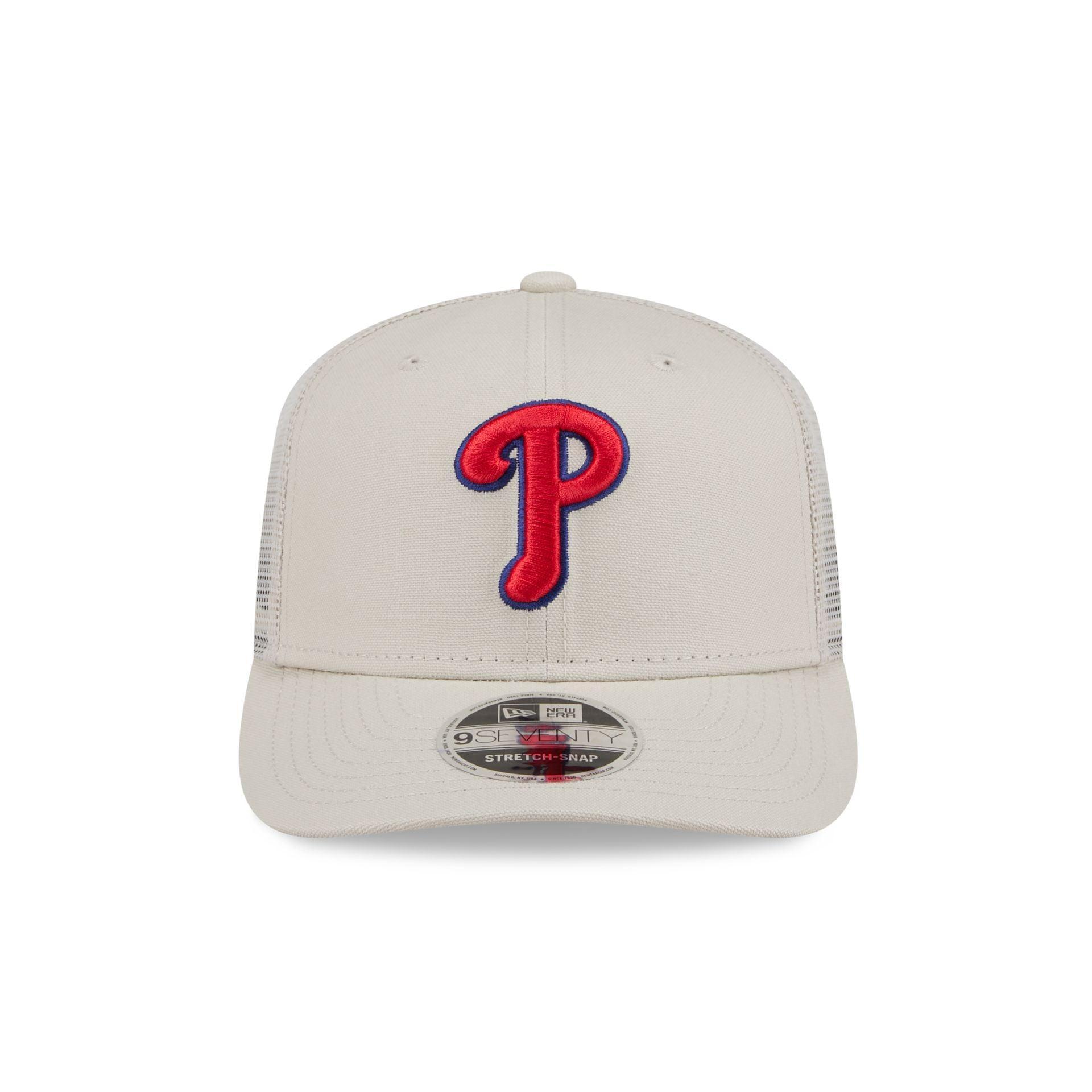 Philadelphia Phillies Canvas 9SEVENTY Trucker Hat Male Product Image