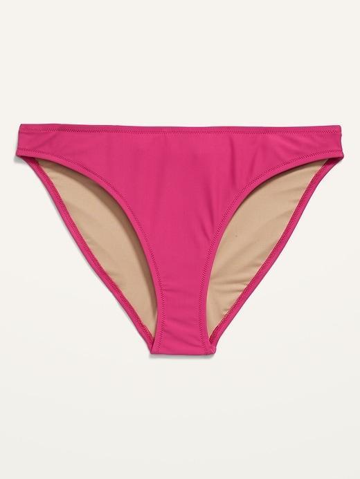 Mid-Rise Bikini Swim Bottoms Product Image