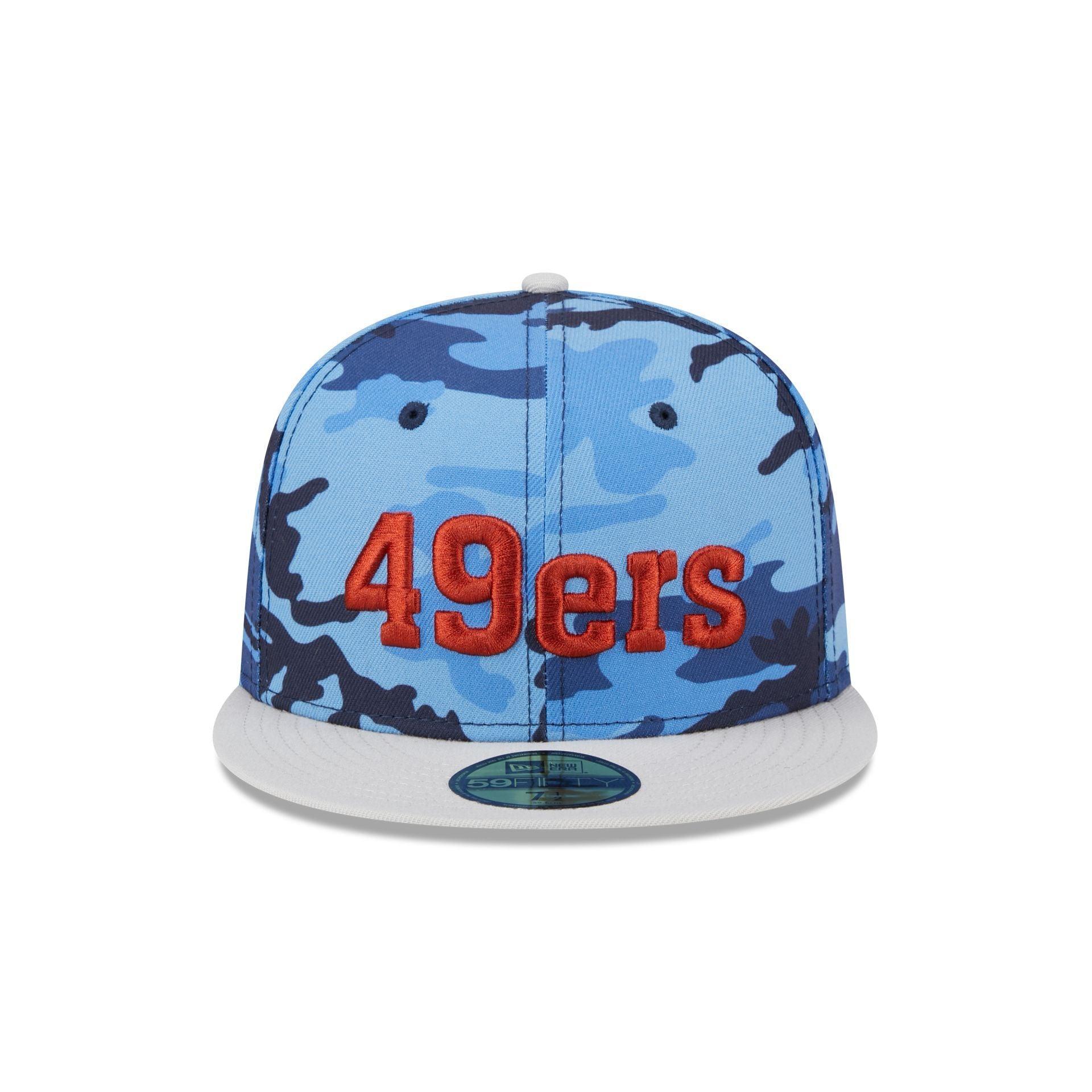 San Francisco 49ers Blue Camo 59FIFTY Fitted Hat Male Product Image