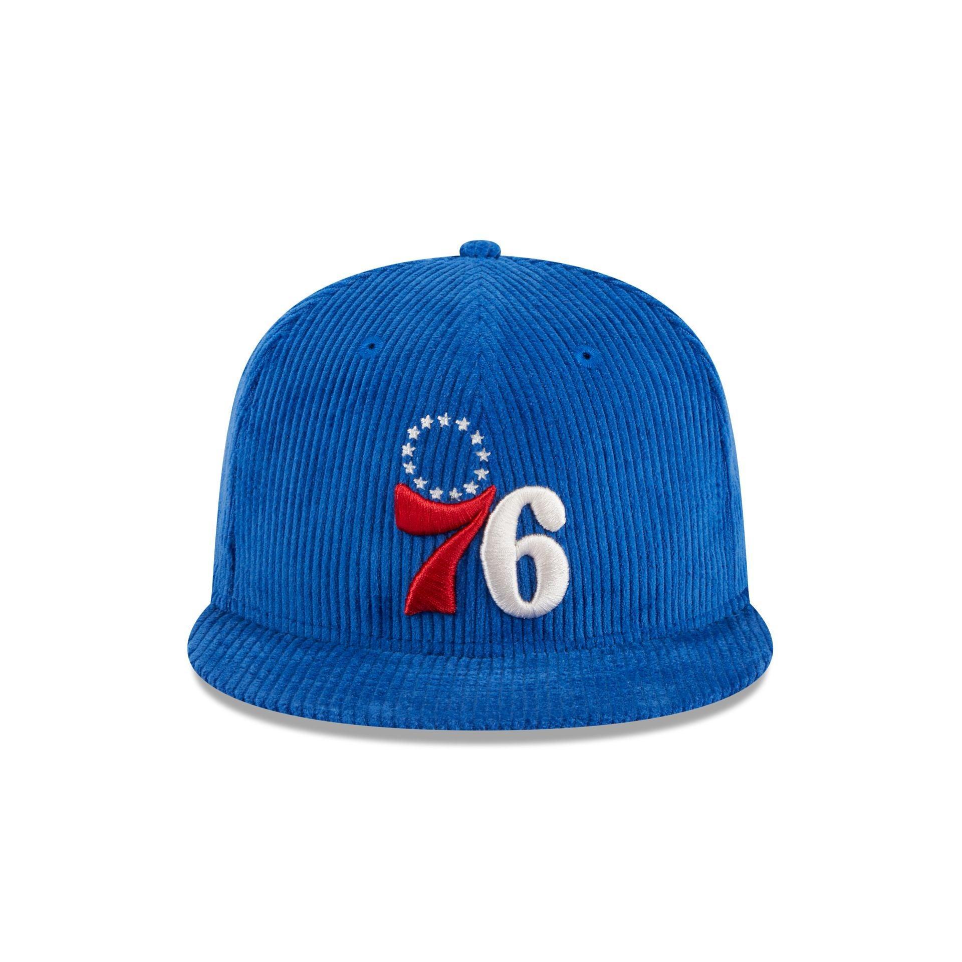 Philadelphia 76ers Letterman Pin 59FIFTY Fitted Hat Male Product Image