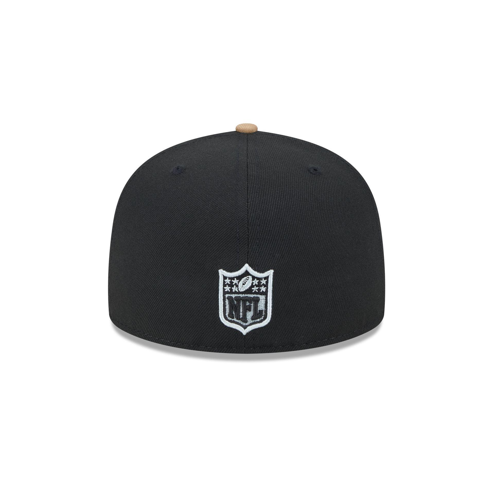 Las Vegas Raiders Western Khaki 59FIFTY Fitted Hat Male Product Image