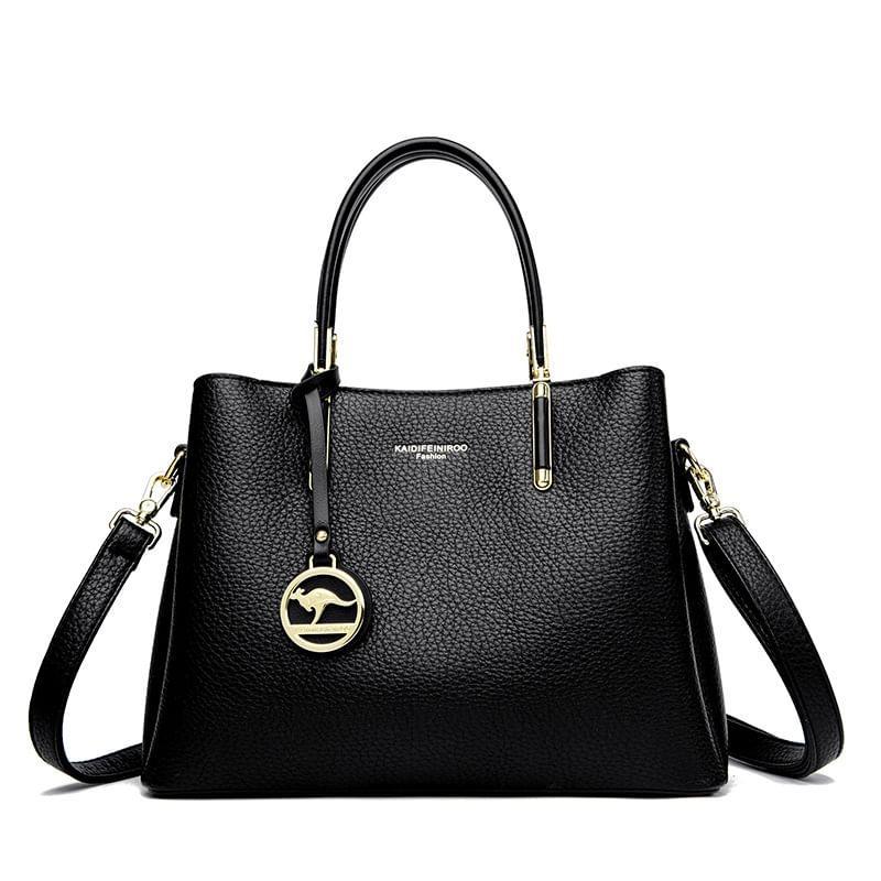 Faux Leather Tote Bag product image