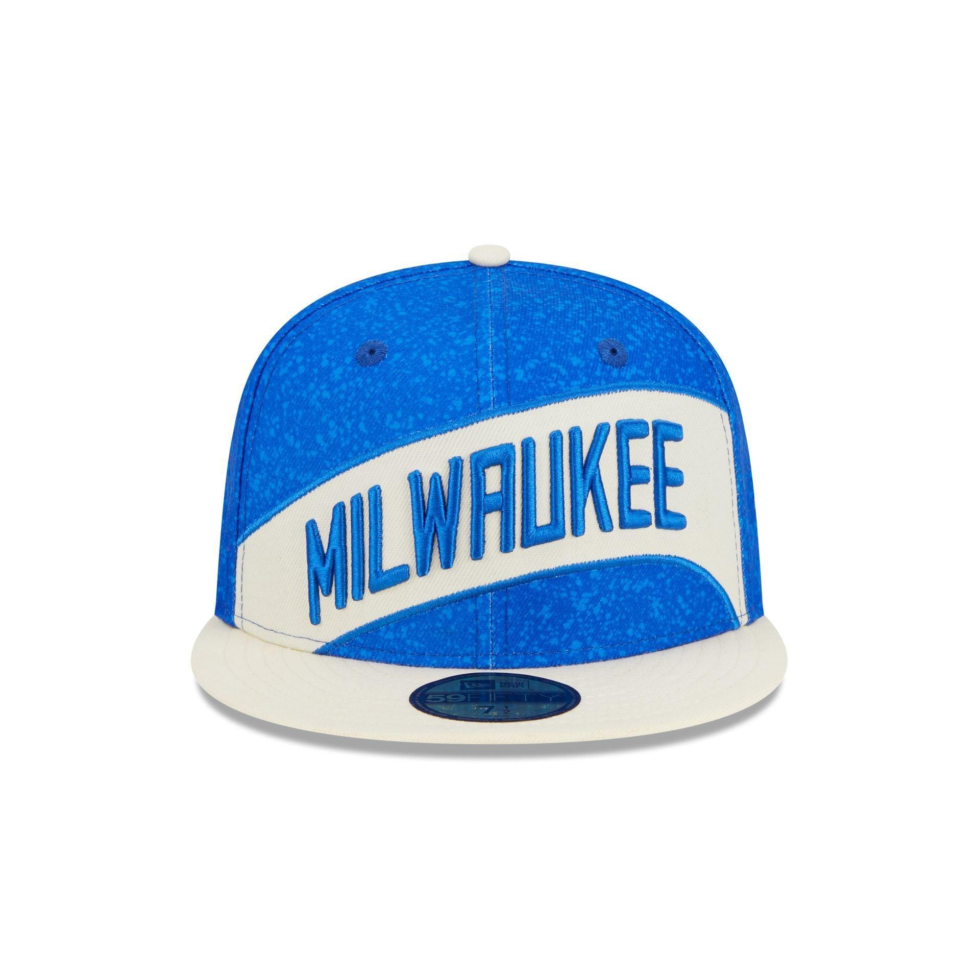 Milwaukee Bucks 2023 City Edition 59FIFTY Fitted Hat Male Product Image