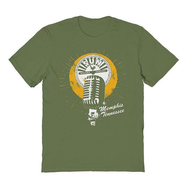 Mens Rising Mic & Sun Graphic Tee Product Image