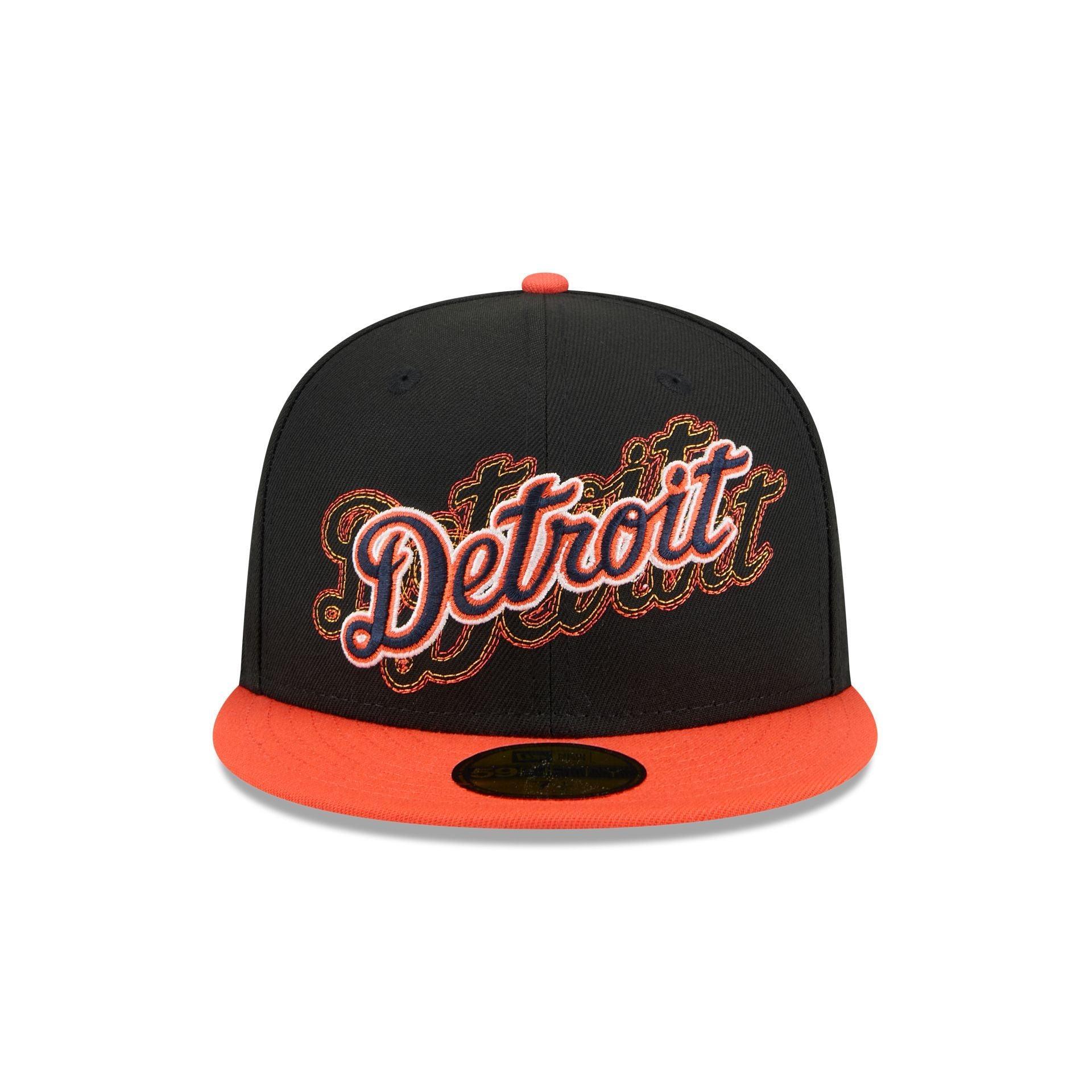 Detroit Tigers Shadow Stitch 59FIFTY Fitted Hat Male Product Image