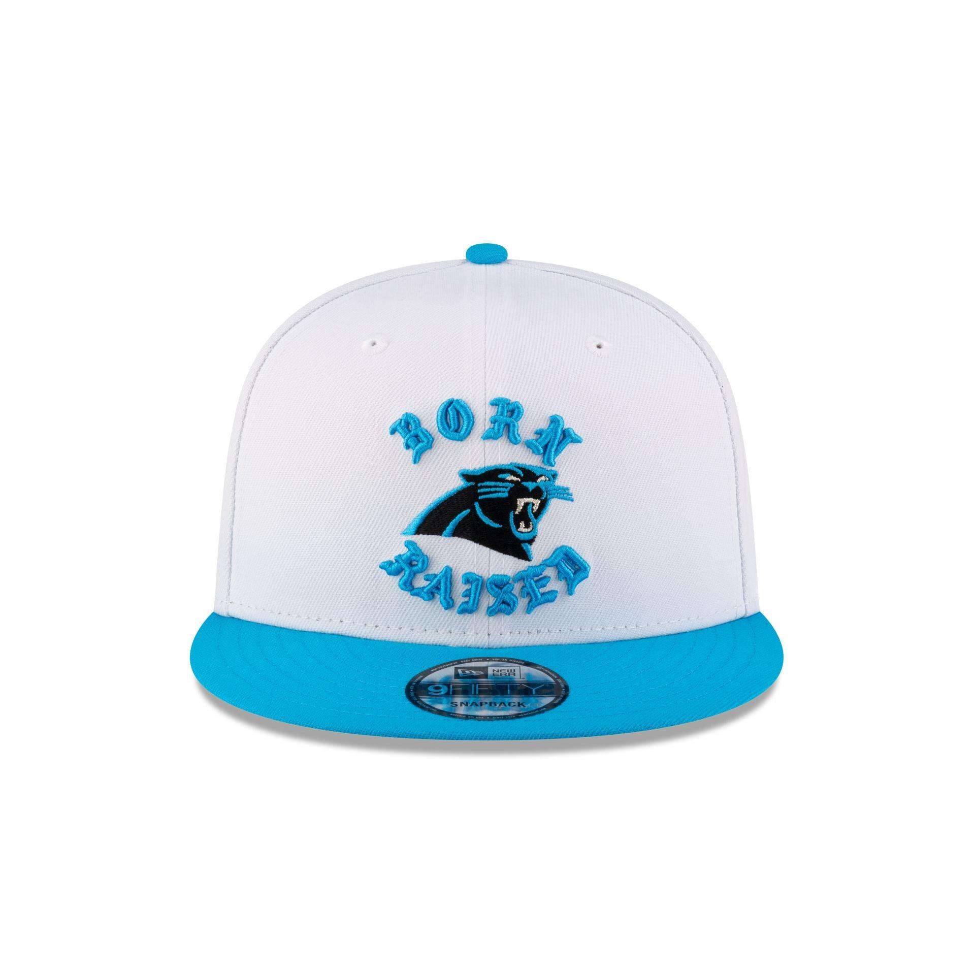 Born x Raised Carolina Panthers White 9FIFTY Snapback Male Product Image