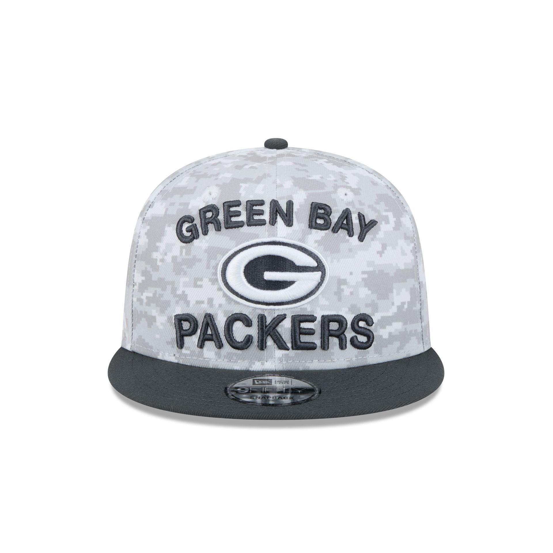 Green Bay Packers 2024 Salute to Service 9FIFTY Snapback Hat Male Product Image