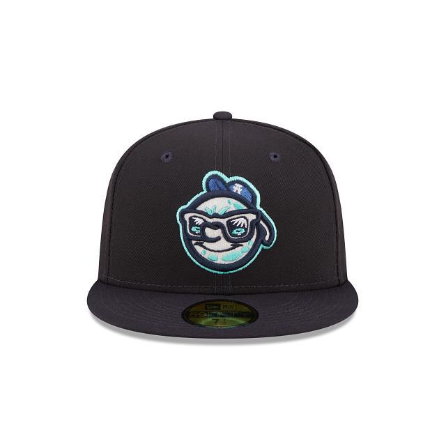 Asheville Tourists Authentic Collection 59FIFTY Fitted Hat Male Product Image