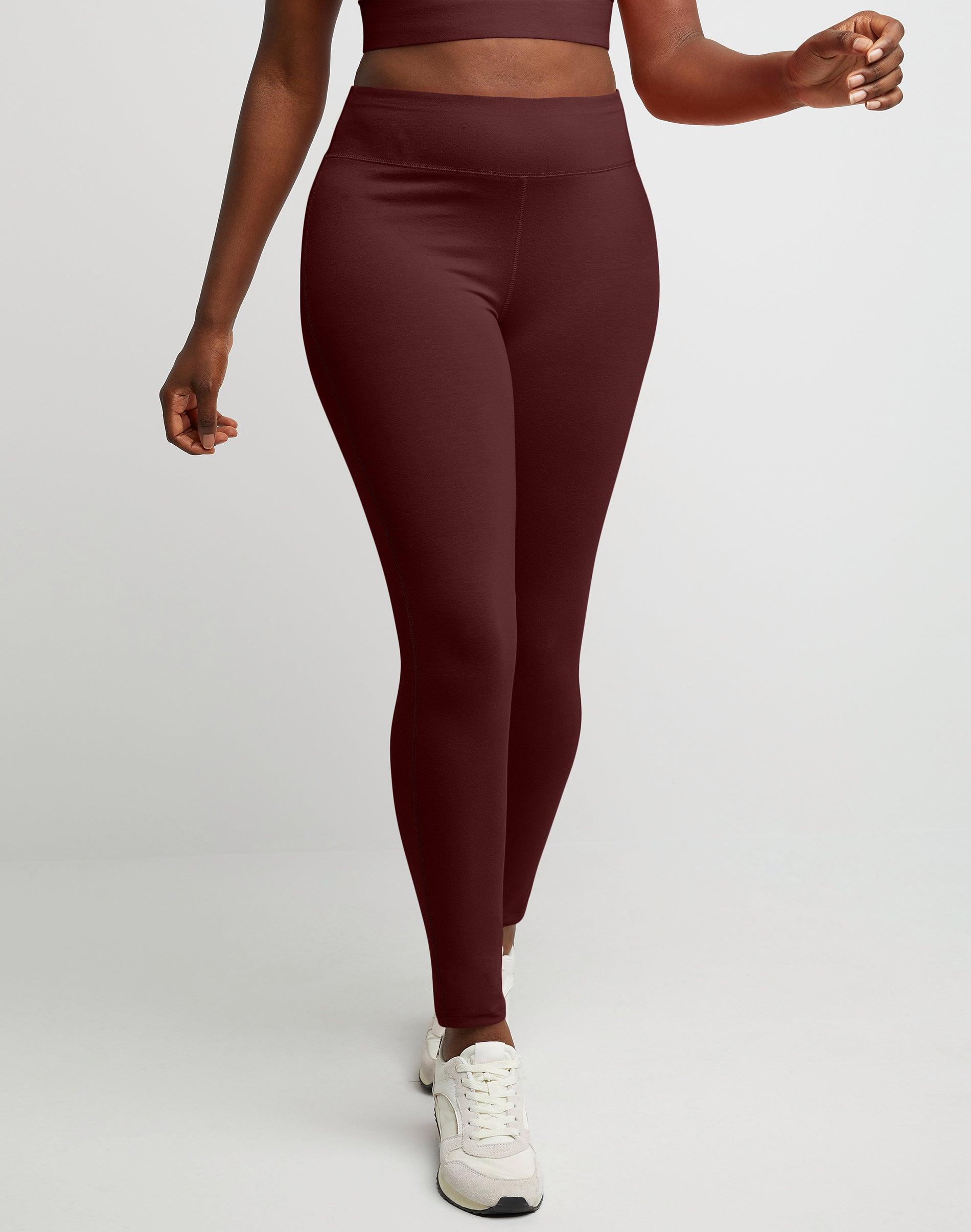 Womens Hanes Originals Stretch Jersey High-Rise Leggings Product Image