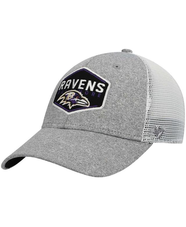 Mens Gray Baltimore Ravens Hitch Contender Flex Hat - Gray Product Image