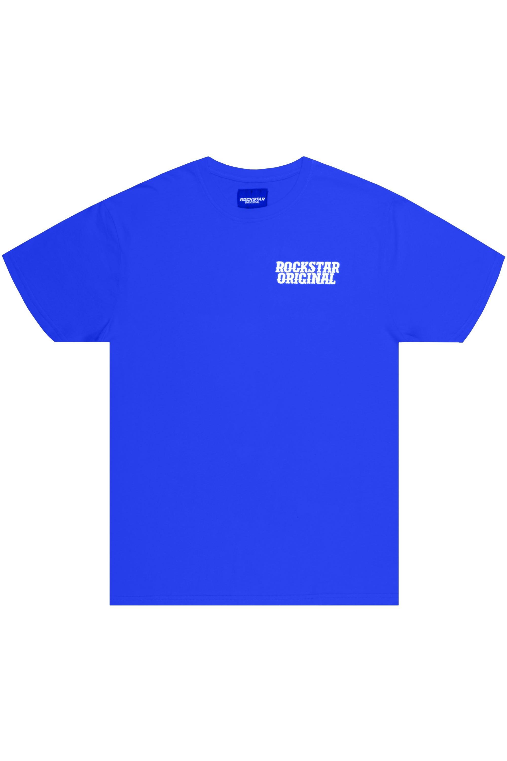 Alayna Royal Blue Oversized Tee Female Product Image