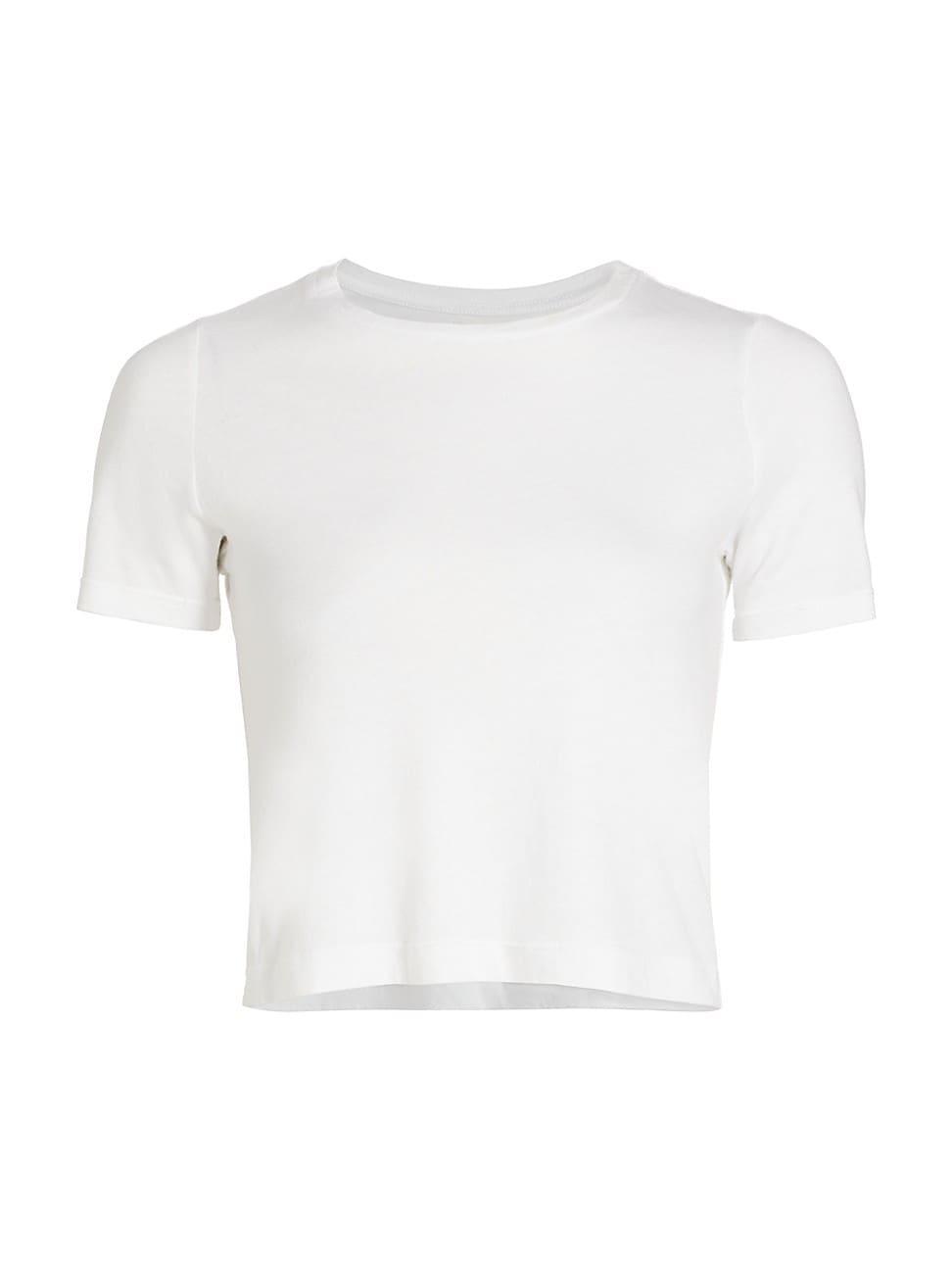 Womens Donna Cotton Crop T-Shirt Product Image