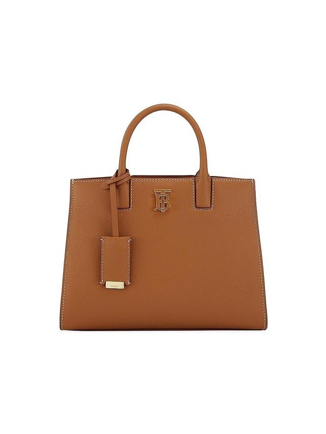 burberry Mini TB Leather Tote Product Image