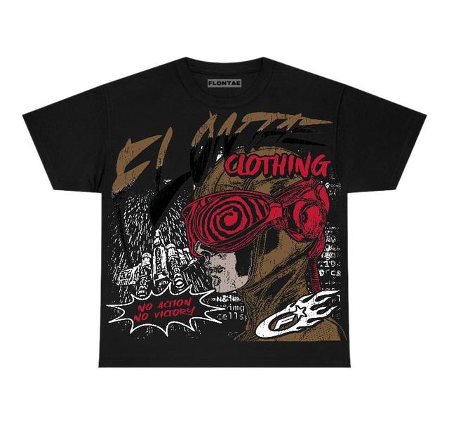 Olive 9s Flontae T-Shirt Justify Graphic Product Image