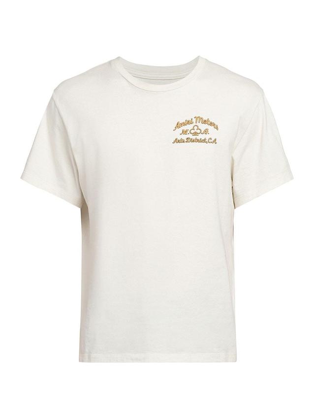 Mens Amiri Motors Cotton T-Shirt Product Image